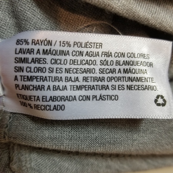 Ava & Viv Gray Top 3X - Picture 5 of 8